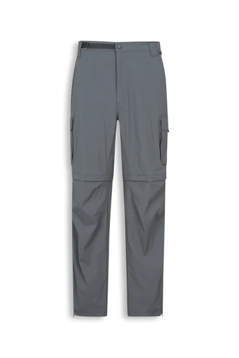 EMS Trail Flex Mens Cargo Zip Off Pants - Grey