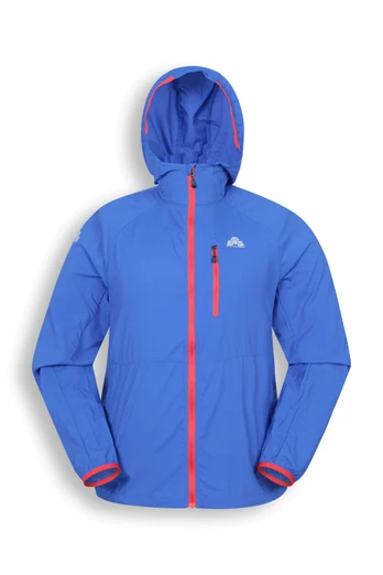 EMS Mens Tech Wind Shell - Medium Blue