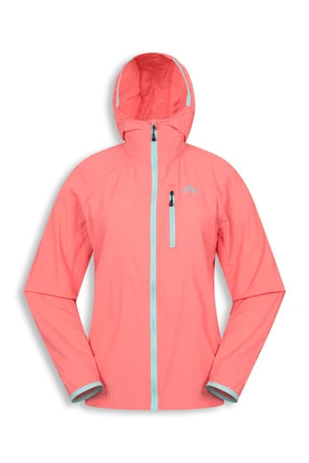 EMS Womens Tech Wind Shell - Coral