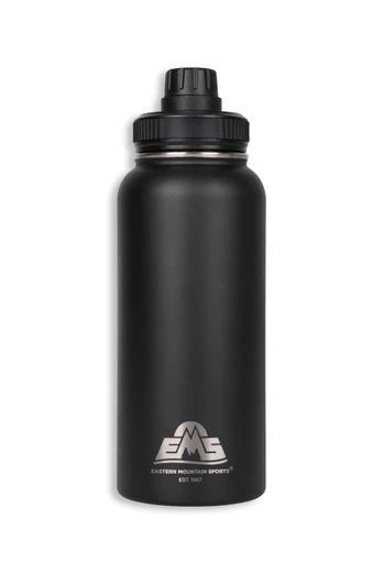 EMS Insulated Water Bottle 1L - Black