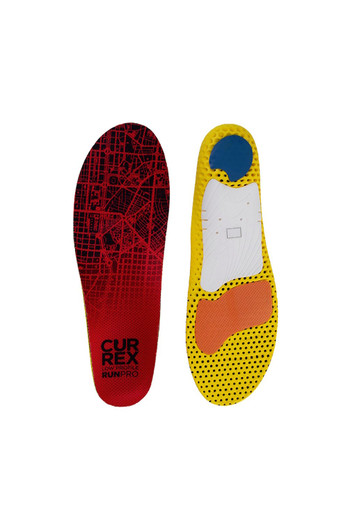 RunPro Low Profile Dynamic Running Shoe Insoles - Red