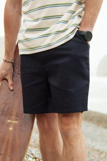 Men's Twill Shorts - Black