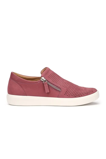Daisy Women's Regular Fit Nubuck Trainer - Dark Rose