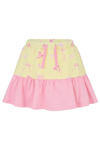 Saskia Kids Skort - Lemon Bow