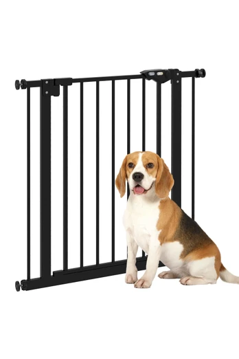 Adjustable Safety Gate, 4 Adjustable Screws - Black Small