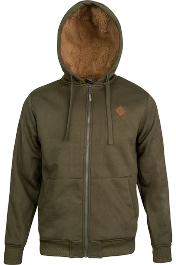 Yakka Mens Full Zip Hoodie - Green