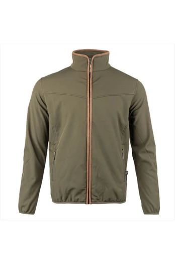 County Mens Soft Shell Jacket - Green