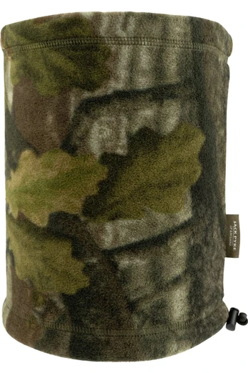 Mens Camo Oak Leaf Neck Gaiter - Green
