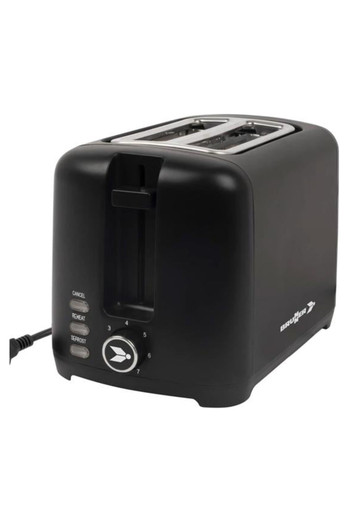 Minuwatt Toaster - Black/Silver