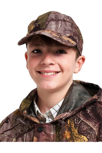 Kids Oak Leaf Baseball Cap - Oak Brown