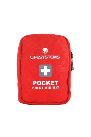 Compact Pocket First Aid Kit - RED