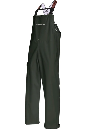 Mens Neptune Fishing Bib Trousers Waterproof - Green