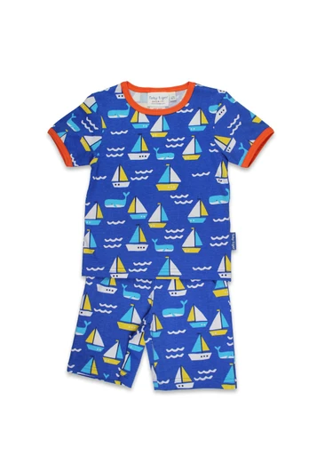 Kids 100% Cotton St Ives Print Short Pyjamas - Multi