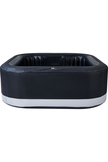 Portland Square Inflatable Bubble Spa - Black
