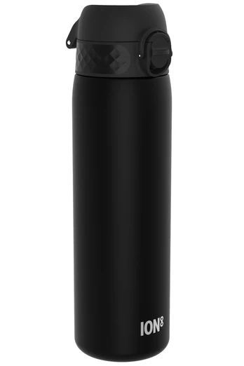 Leak Proof Slim Water Bottle BPA Free 500ml (18oz) - Black