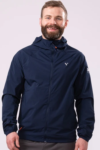 Ultralite Mens Running Jacket - Navy
