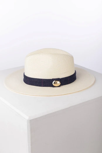 Aislaby Womens Hat Panama - Cream