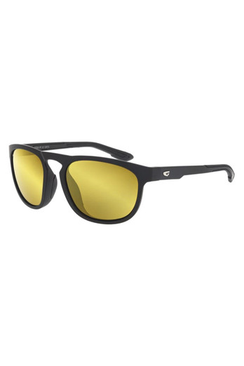 Unisex Dex Polarised UV400 Mirror Sunglasses - Black