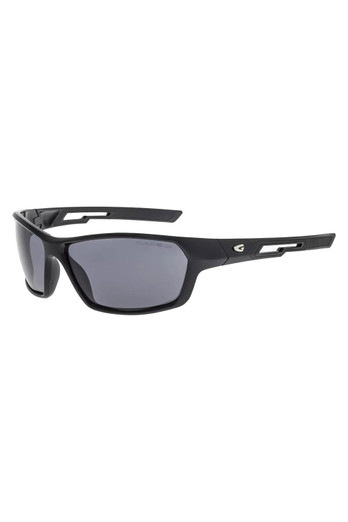Unisex Jil UV400 Polarised Sport Sunglasses - Black