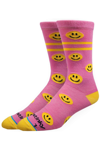 Bubblegum Riot Unisex Socks - Pink