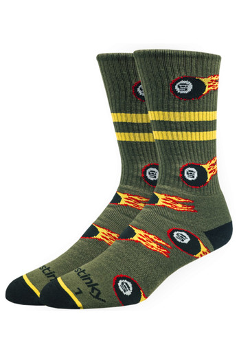Smoke Em Unisex Socks - Green