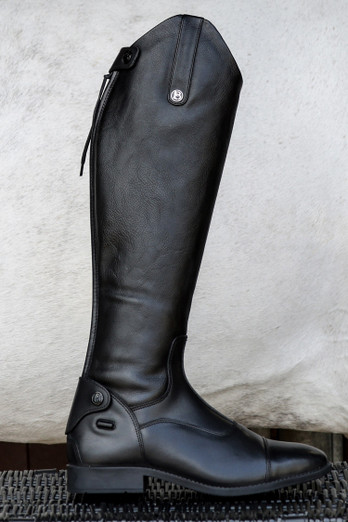 Casperia Unisex Stretch Competition Riding Boots - Black - Slim (0)