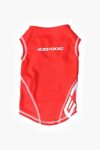Dog Rash Vest 50+ UV Sun Protection - Red