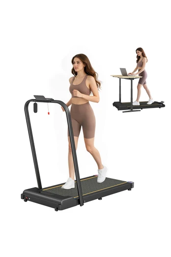 2.5HP Folding Treadmill Walking Pad - Orange
