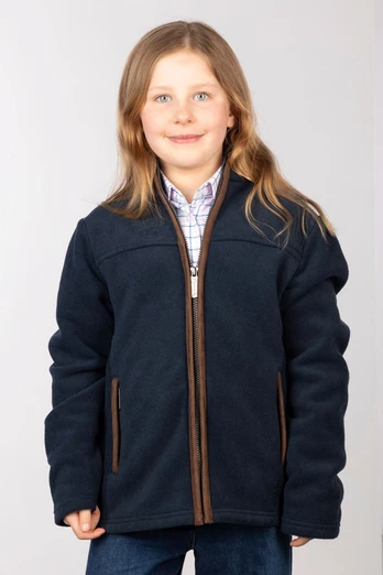 Huggate Kids Fleece Jacket - Ink