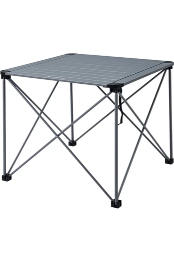 Casual Aluminium Folding Table - Medium - Titanium