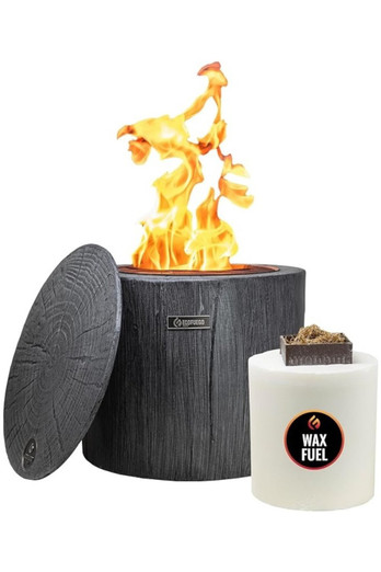 El Fuego Wax Fire Pit - Graphite Grey
