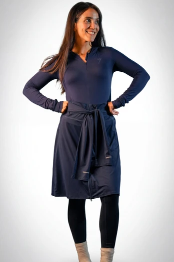Womens EasyFit Sports Skirt - Midnight Blue 20"