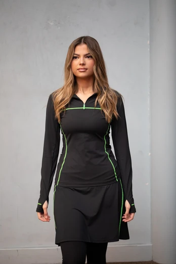 Womens Weightless Skirt - Lime Light 25"