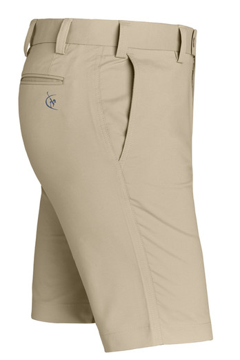 Mens Stretch Performance Golf Shorts - Stone