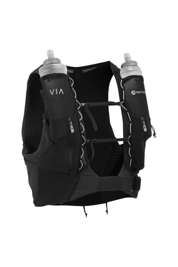 Gecko VP 5+ Running Vest Hydration System - Black