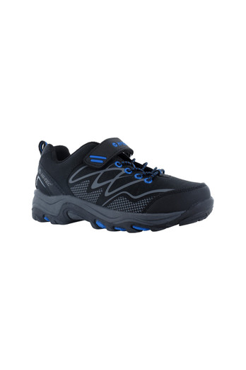 Boys Blackout Low Boots - Black/Blue