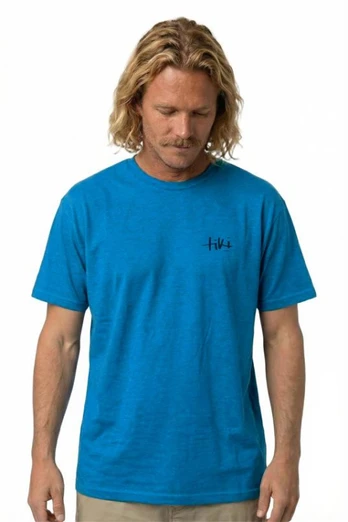 Corp Mens T-Shirt - Heather Saphire