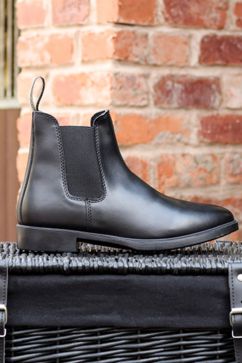 Boxwell Unisex Jodhpur Boots - Black