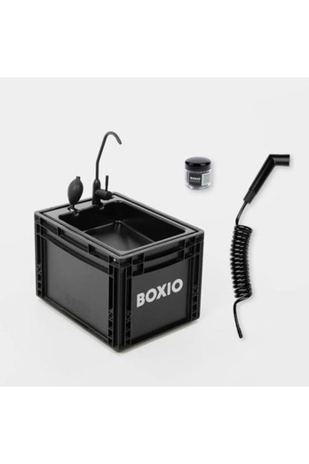 Wash Plus Portable Camping Sink With Hand Pump - Black
