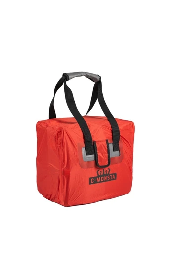 Mini Split Bag Rain Cover - Red