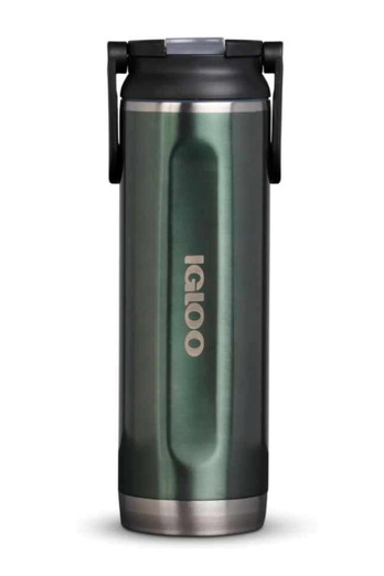 Flip ‘n’ Sip Insulated Drinking Bottle - Spruce Green