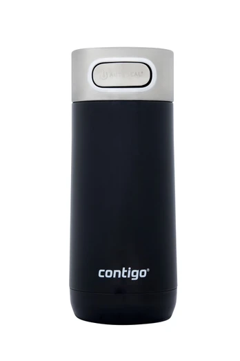 Leakproof Insulated Stainless Steel Travel Mug - Licorice / 360 ml