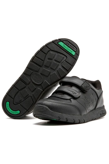 Pokemon Boys Character School Shoes - Black