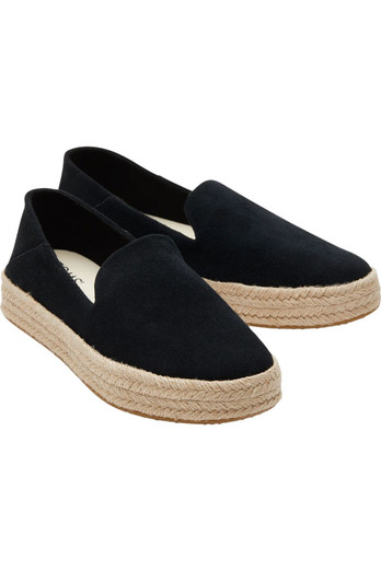 Carolina Womens Espadrilles - Black