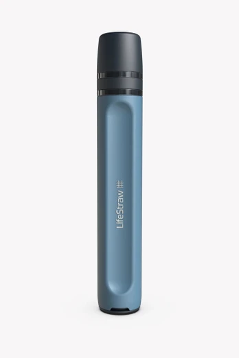 Peak Series Personal Straw Water Filter - Mountain Blue