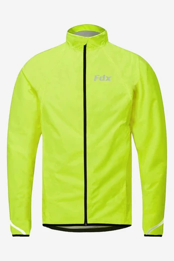 J20 Men Waterproof Cycling Jacket Wind Protection - Yellow