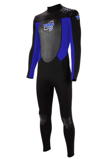 Mens Turbo 2.5mm Wetsuit - Black/Blue