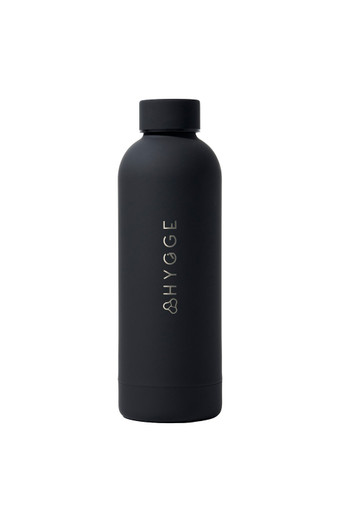 Insulated Stainless Steel Water Bottle 500ml - Black
