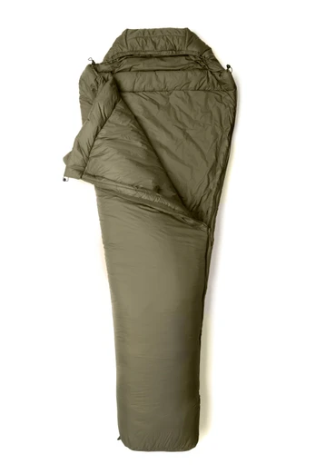 Softie 10 Harrier LZ Sleeping Bag - Olive Green Left Zip X Long