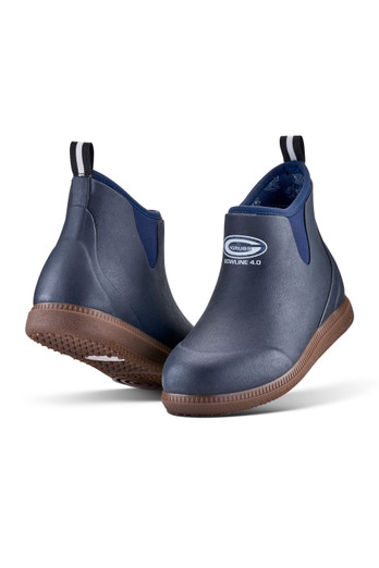 Bowline Womens Ankle Height Wellies - MIDNIGHT BLUE/GUM